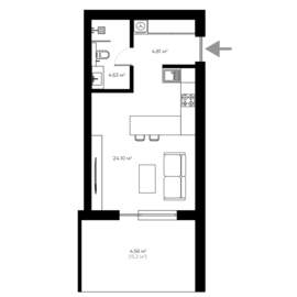 ЖК GRAND HILLS Квартира GH 7.02 планування