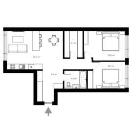 AC GRAND HILLS Apartment GH 2.07 planning