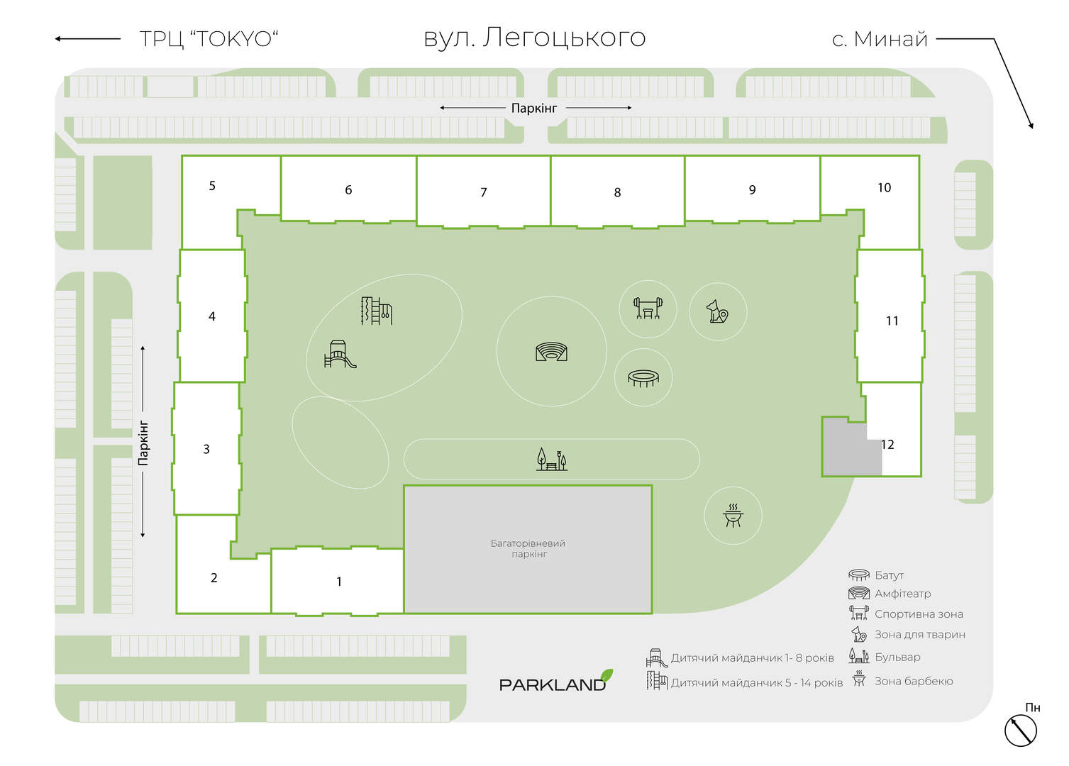 Комерційне приміщення 138.90 м² PLK 117 — PARKLAND, Ужгород фото 1