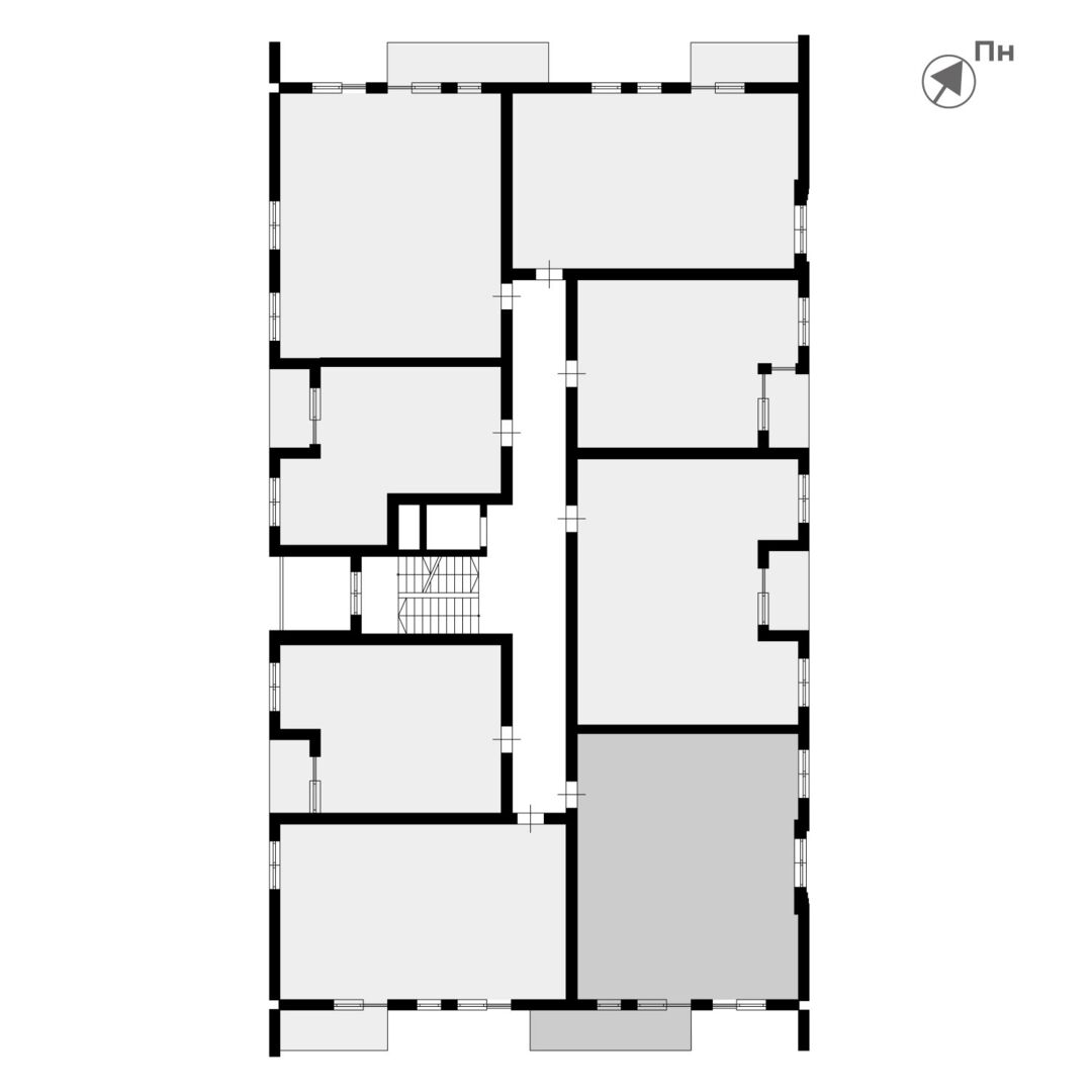 Buy 3-room apartment NL 1.22 in NEW LAND, Uzhhorod arrangement on the floor