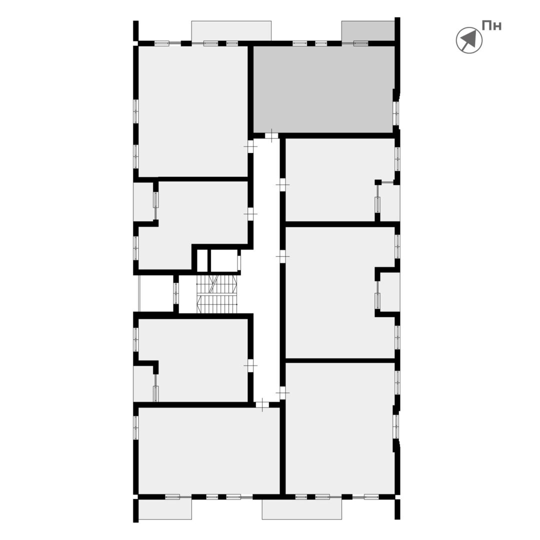 Buy 2-room apartment NL 1.35 in NEW LAND, Uzhhorod arrangement on the floor