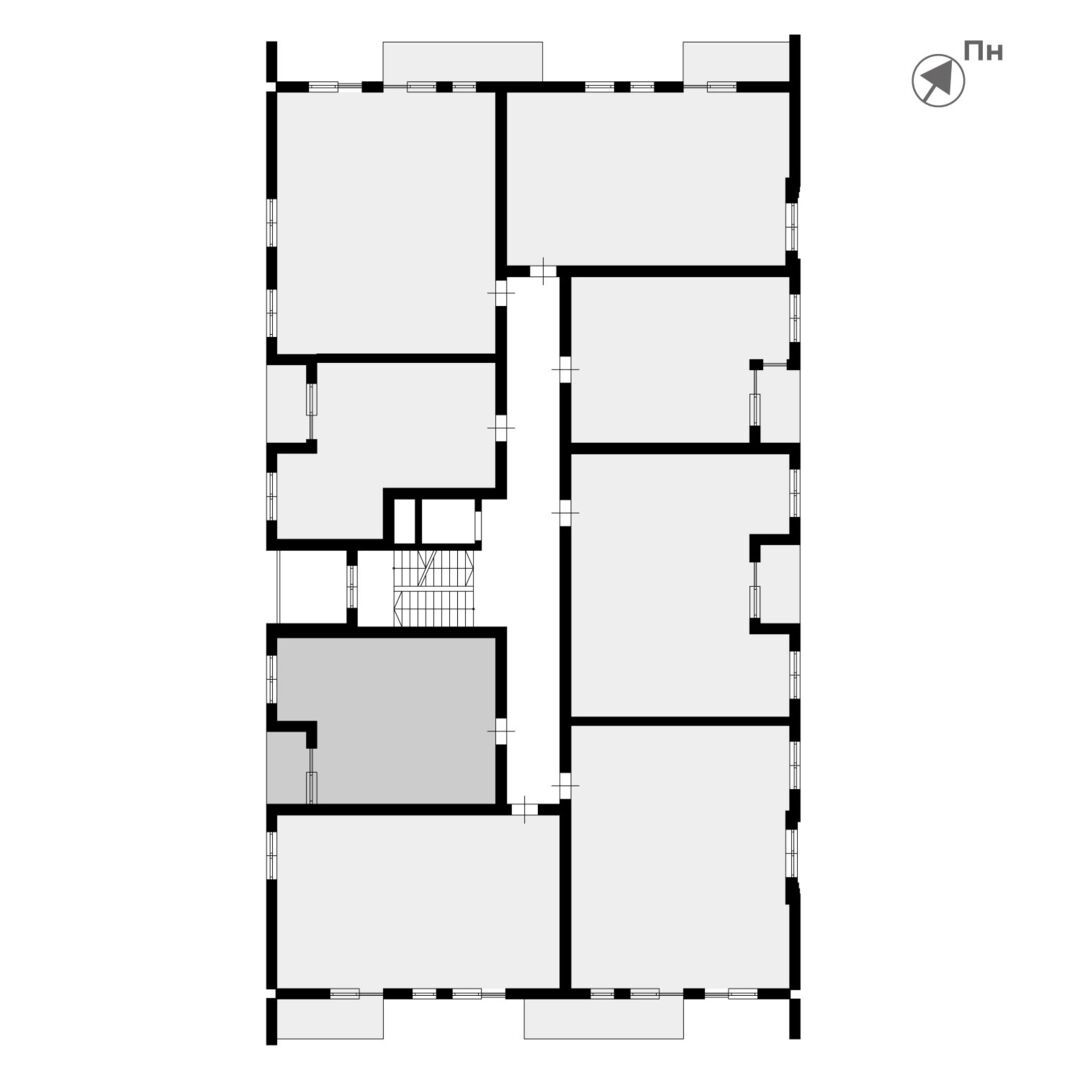Buy 1-room apartment NL 1.40 in NEW LAND, Uzhhorod arrangement on the floor