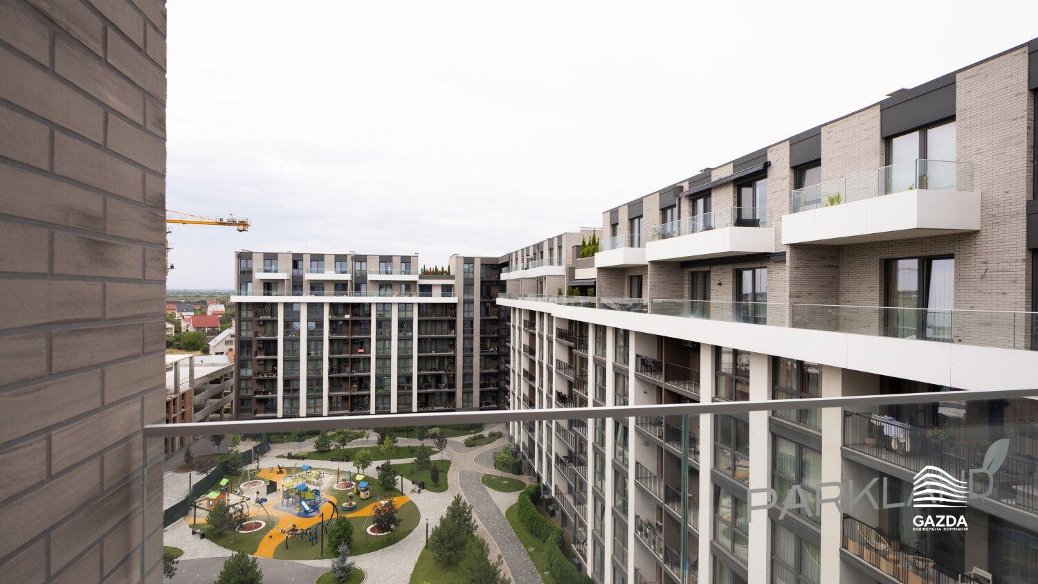 Renovated apartment PL 6.54 — PARKLAND, Uzhhorod view from the window 2