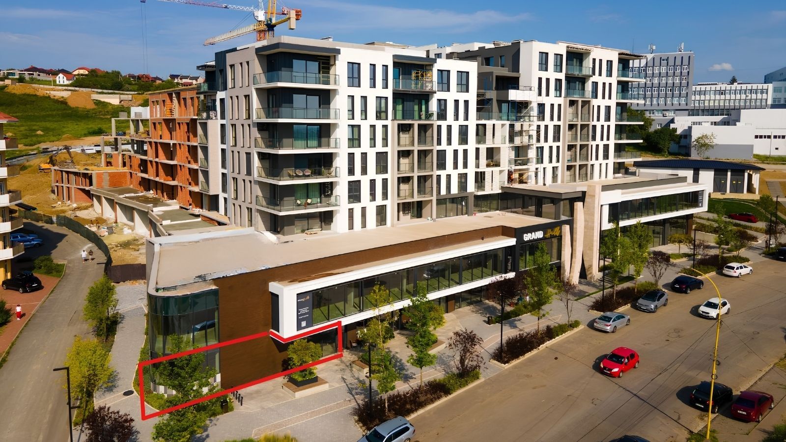Комерційне приміщення 262.80 м² GHK 506 — GRAND HILLS, Ужгород фото 1