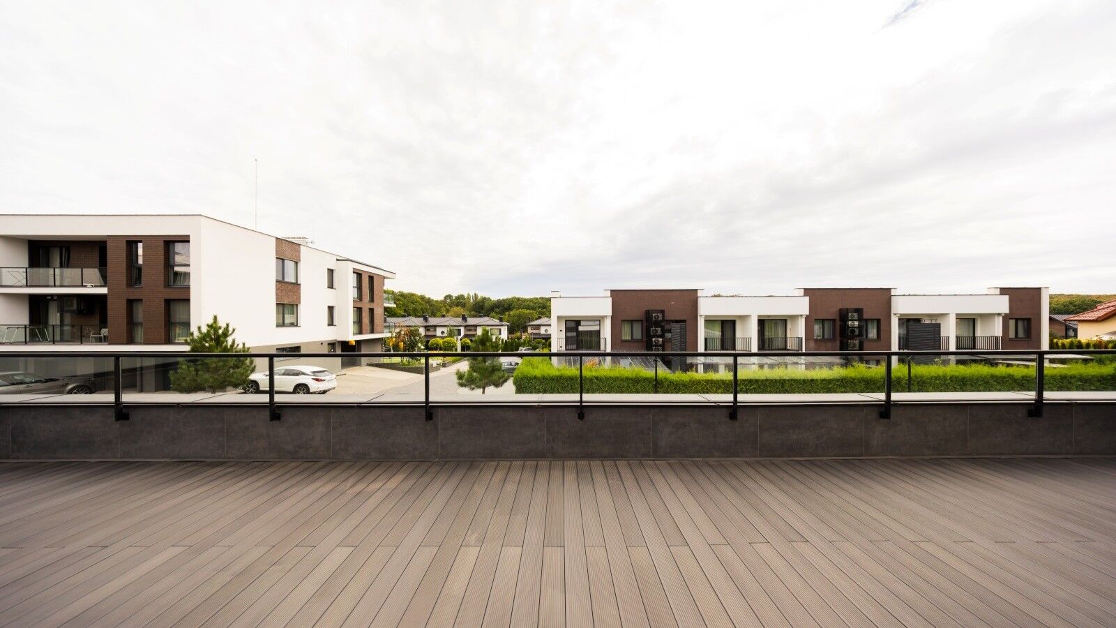 Buy a townhouse with renovation SW 48 — TX SHERWOOD, Uzhhorod view from the window 8